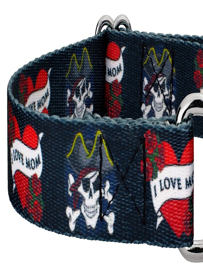 كانتري بروك ديزاين طوق ومقود للكلاب من Country Brook Petz - I Love Mom Martingale - مجموعة Attitude التي تتميز بتصاميم جريئة (1 بوصة، متوسط) - Image 5